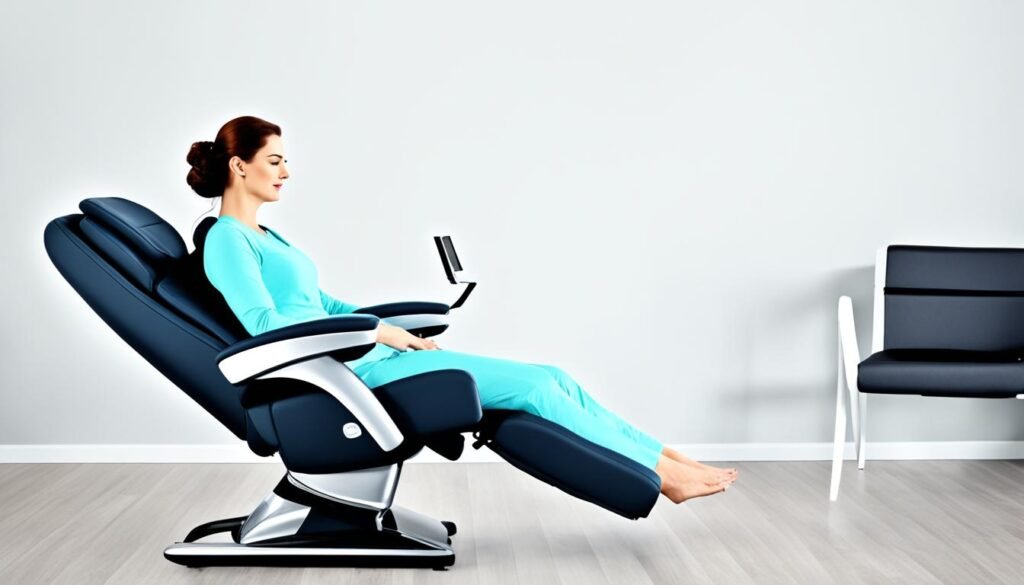 Ergonomic design of massage chairs