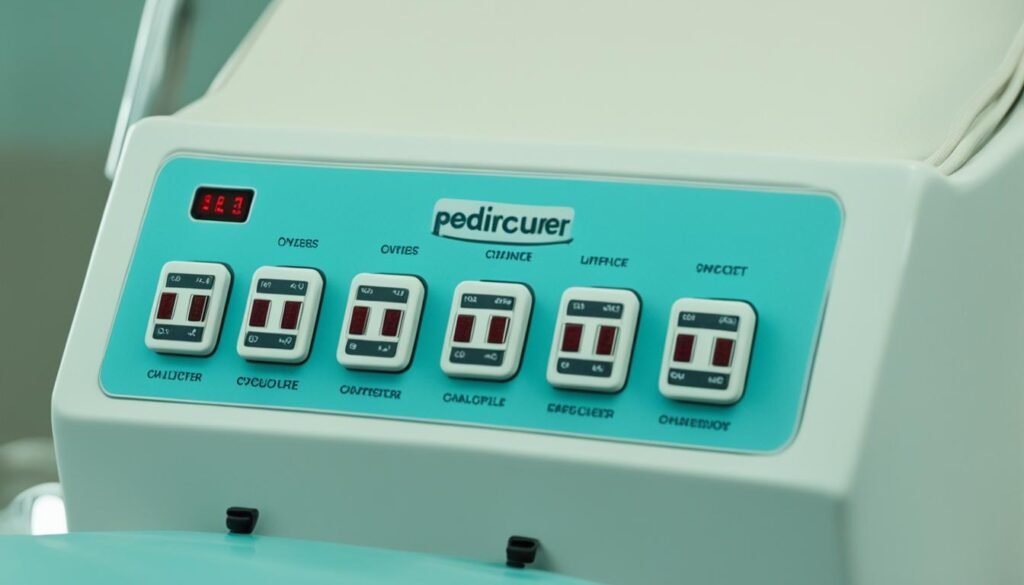 Pedicure chair repair - checking limit sensor switches