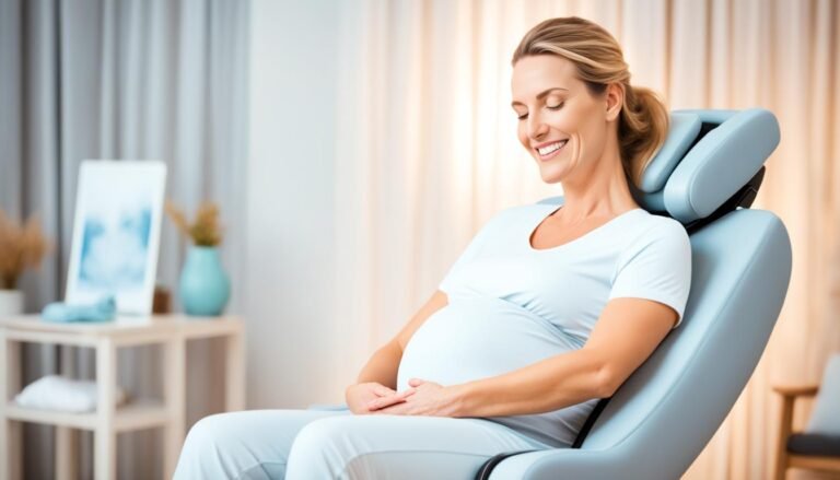 can a massage chair induce labor