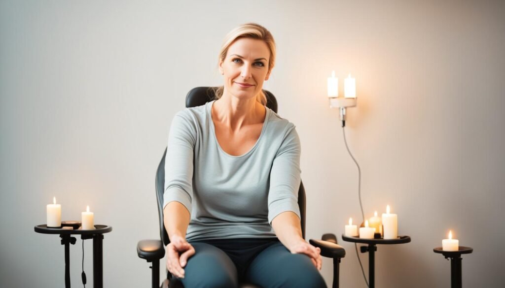 chair massage for stress relief