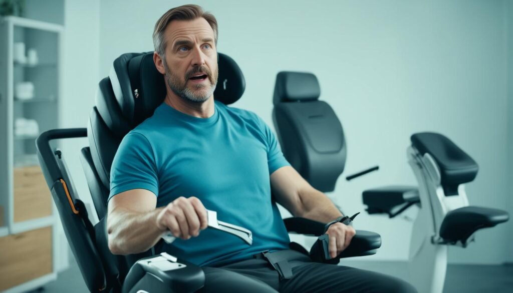 disassembling massage chair for moving