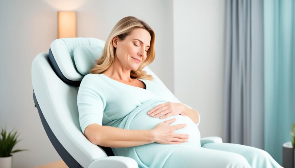how massage chairs work during pregnancy
