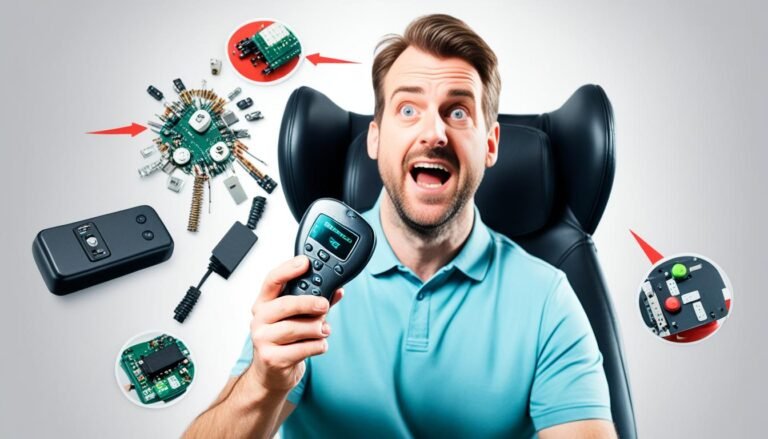how to fix massage chair remote