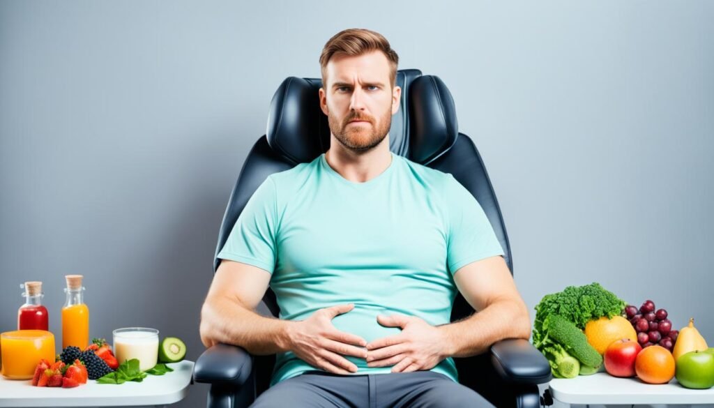 massage chair and digestive health