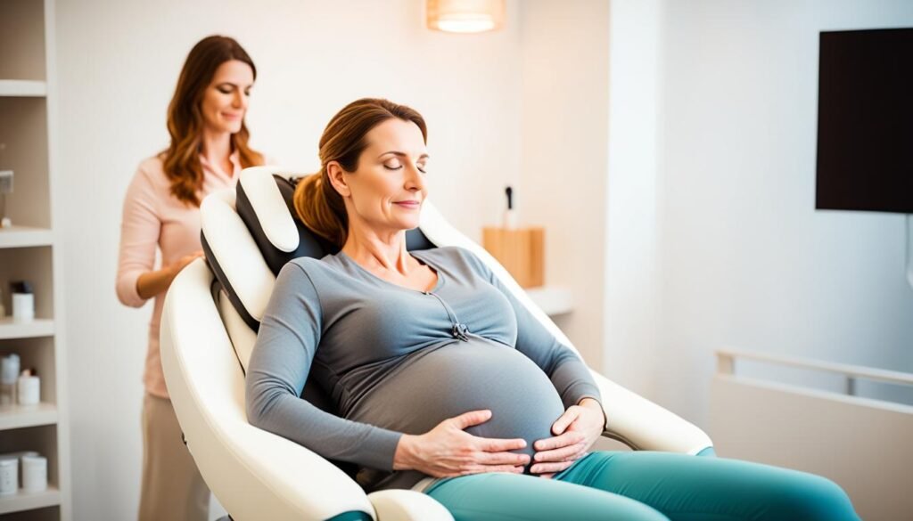 massage chair during pregnancy