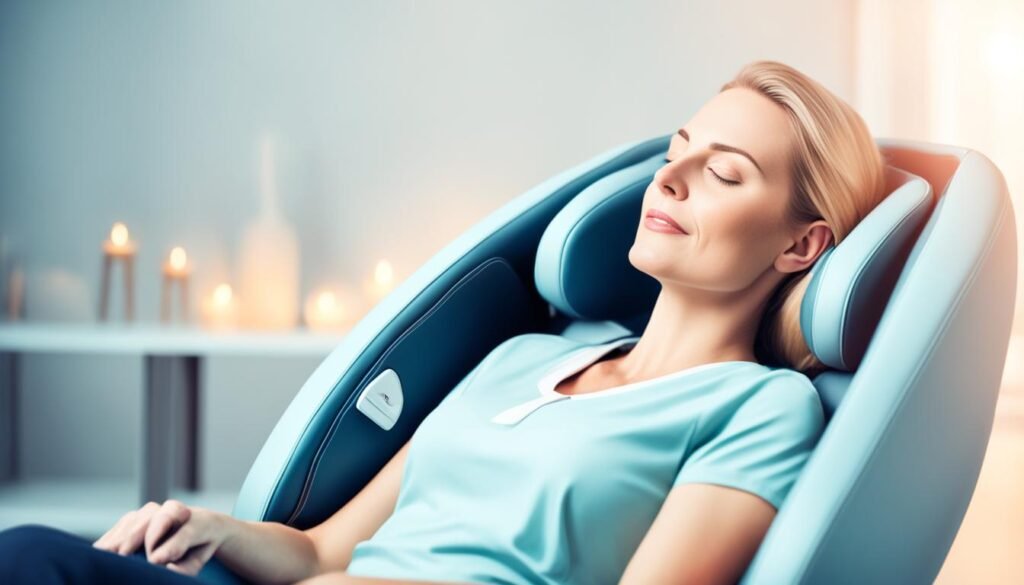 massage chair for better sleep