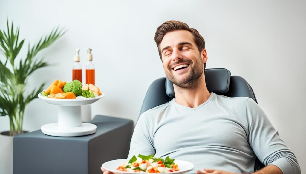 massage chair guidelines for digestion
