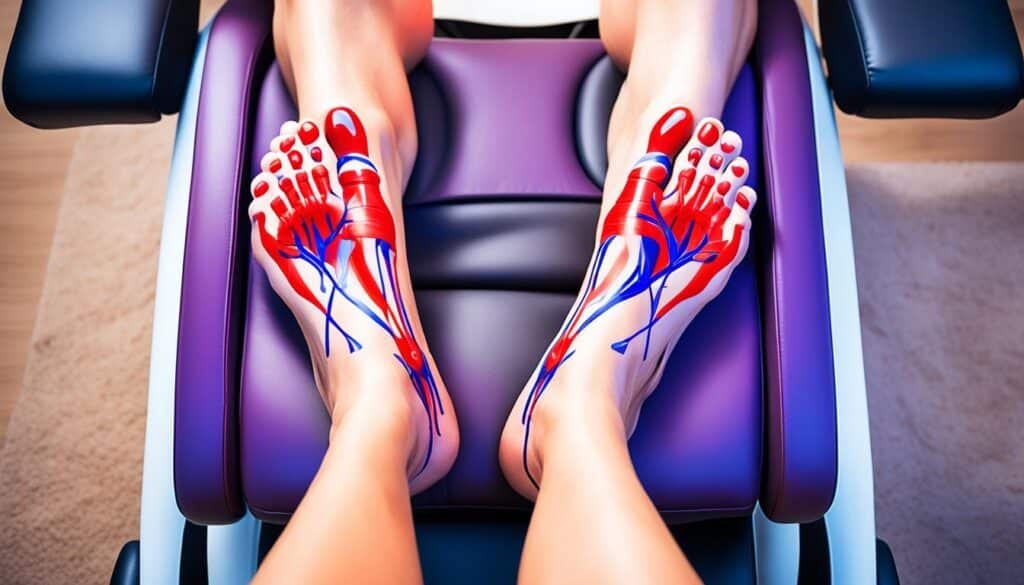 massage chair improving blood circulation for weight loss
