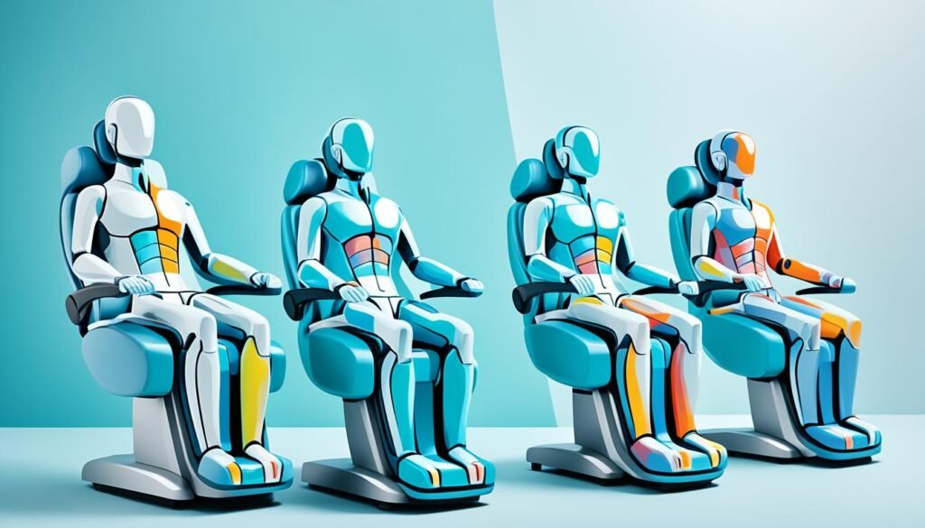 massage chair positions and targeted areas