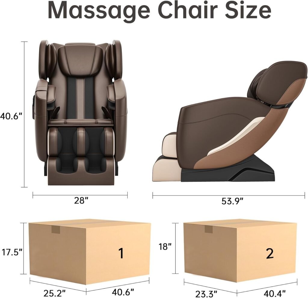 2024 Massage Chair Full Body Zero Gravity Massage Chair With Auto Modes 8 Fix Point Rollers Bluetooth Foot Massage Heati 2 1024x991