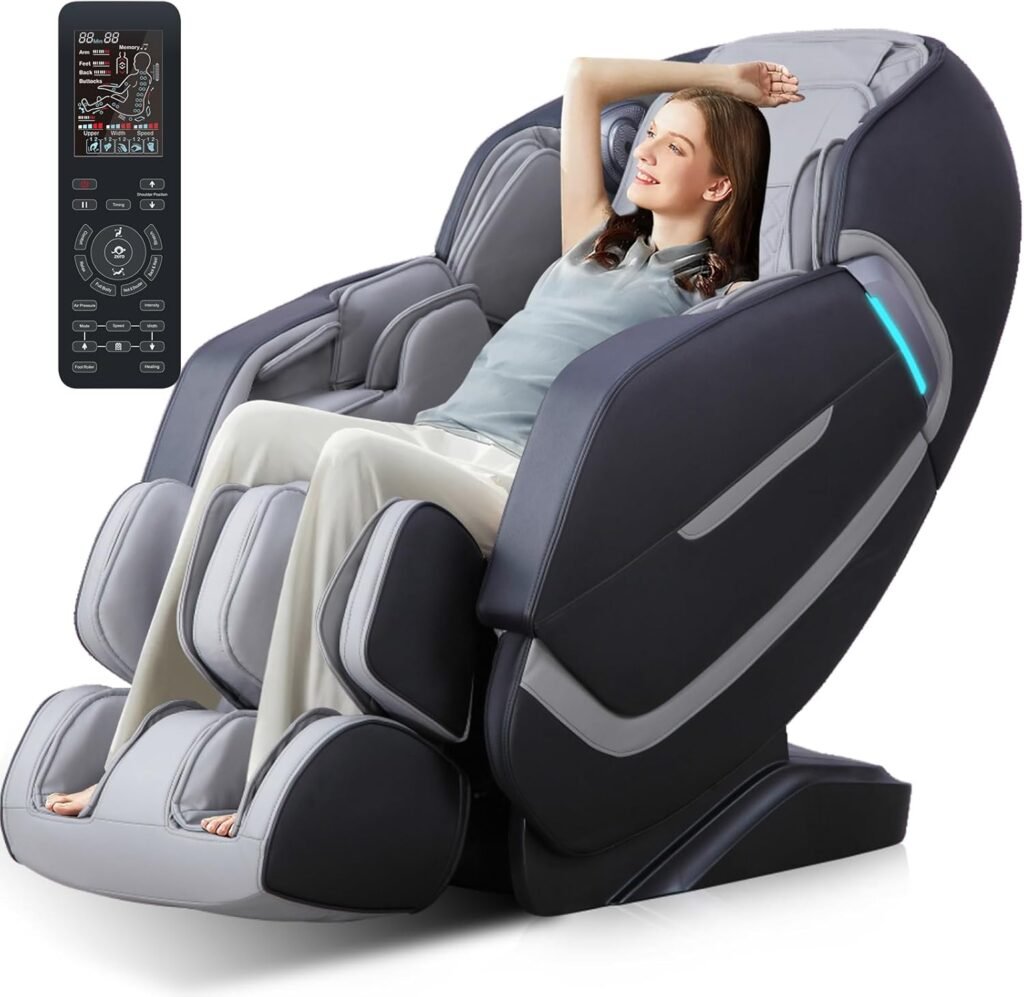 4d Full Body Massage Chair Electric Shiatsu Massage Chair With Zero Gravity Heating Long Sl Track Deep Yoga Stretch And 1024x997
