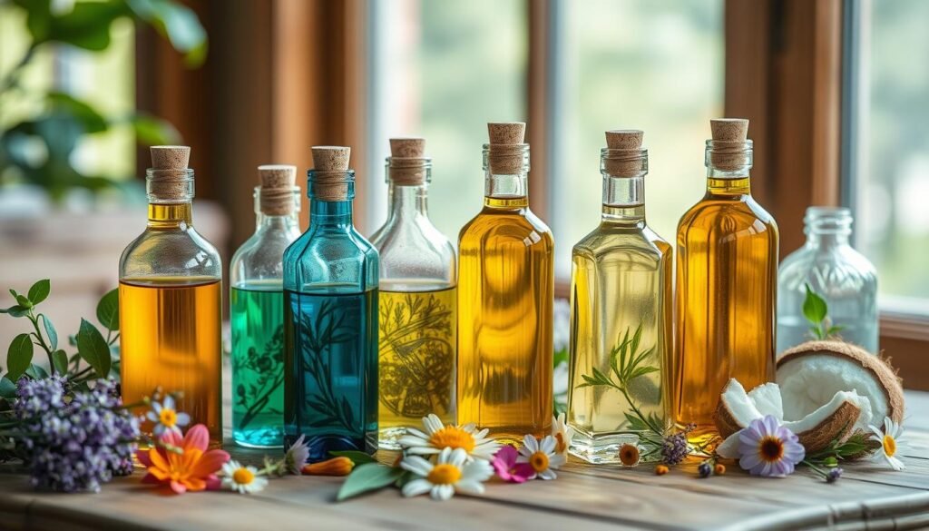 Carrier oils for massage
