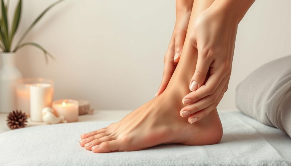 Deep tissue ankle massage techniques
