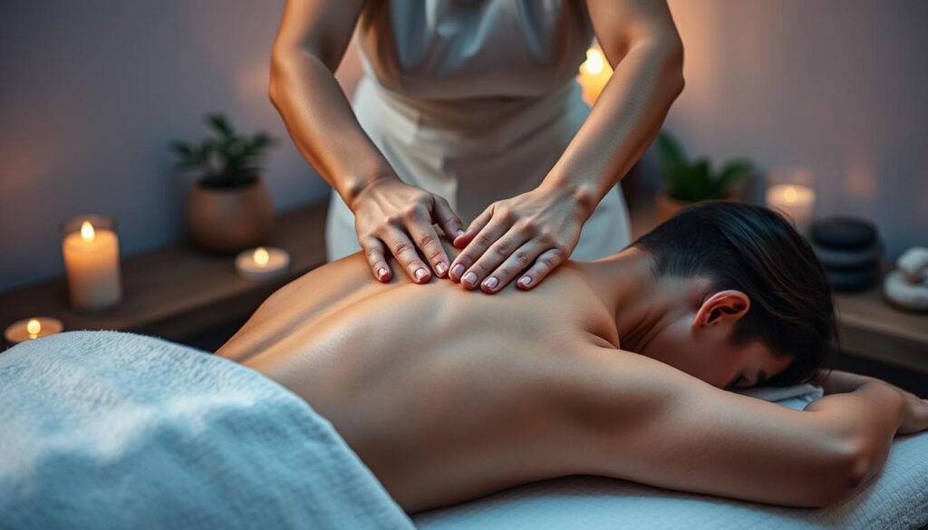 Deep tissue massage techniques