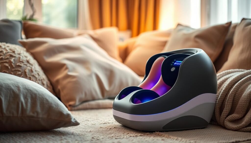 Foot massager techniques