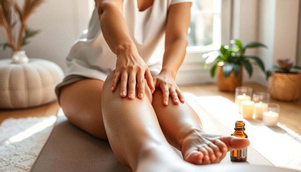 Lymphatic drainage massage techniques