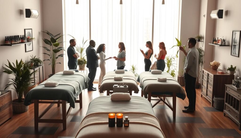 Networking for massage business growth