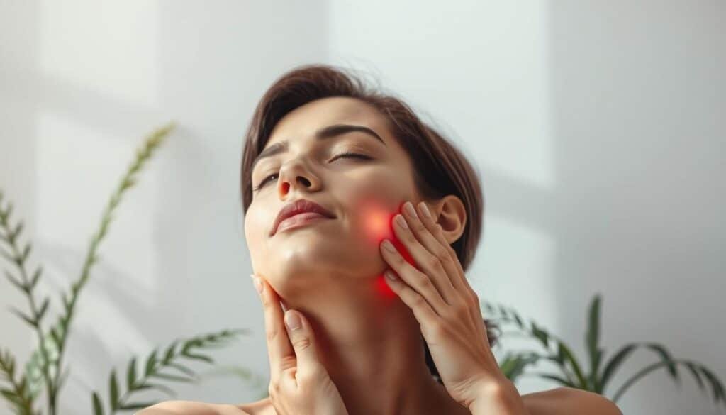 Salivary gland massage for xerostomia treatment