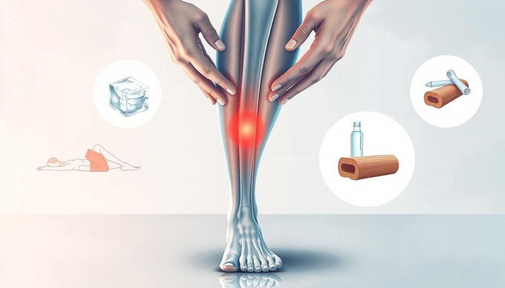 Shin splint recovery massage techniques
