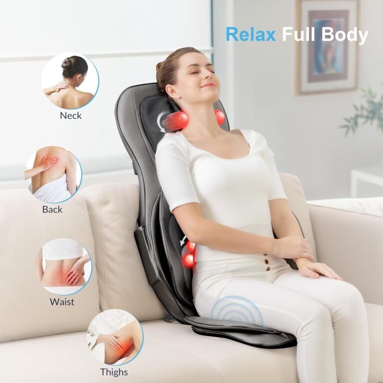 COMFIER Shiatsu Neck Back Massager Review
