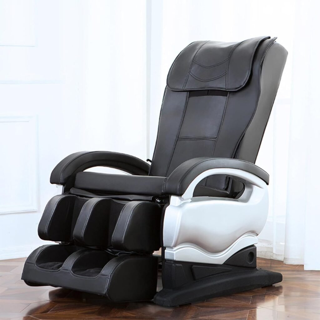 EVURU Full Body Shiatsu Massage Chair Cover, Zero Gravity Chair Cover Furniture Covers Cover Washable Stretch Fabric Massage Chair Cover (Gray, Package 1)