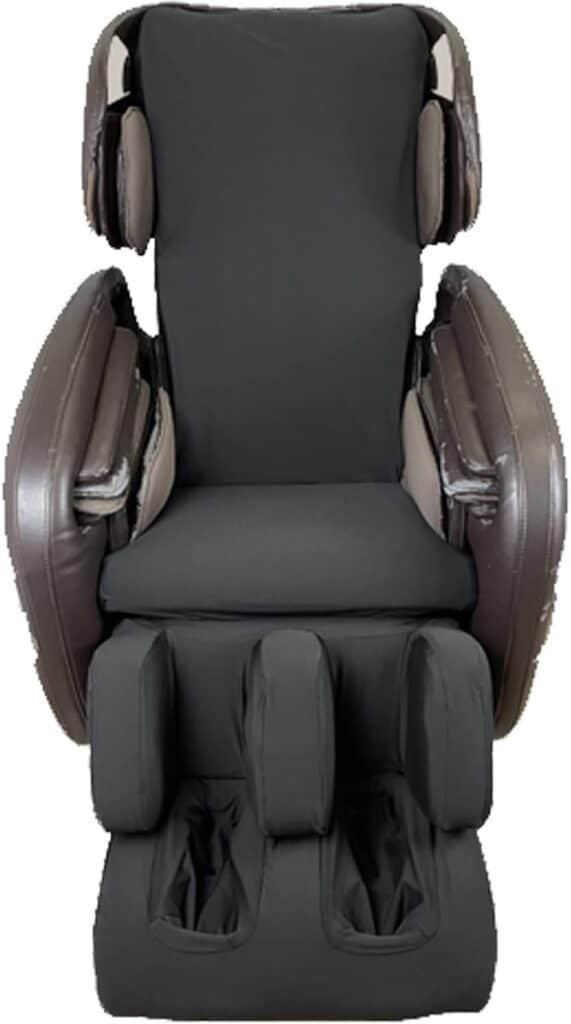 FBKPHSS Full Body Shiatsu Massage Chair Cover, Dust Protection Massage Chair Cover Stretch Fabric Zero Gravity Recliner Chair Cover for All Types of Massage Chairs,Black,Full Body