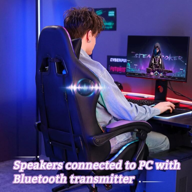 Gaming Chair with Bluetooth Speakers Review