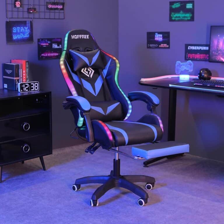 HOFFREE Led Gaming Chair Review