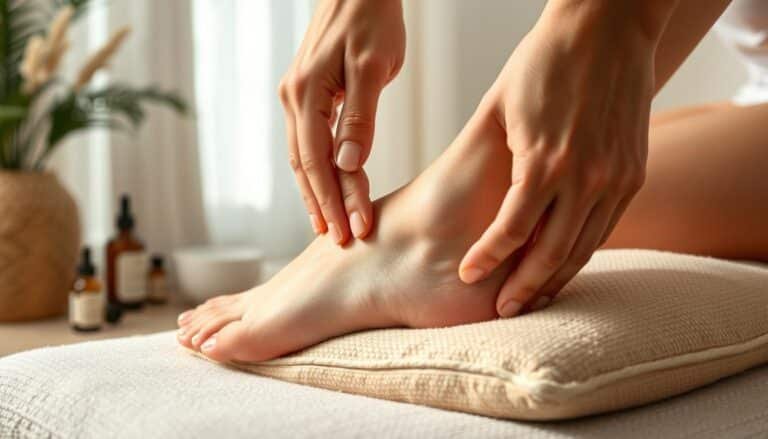 how to massage achilles tendon