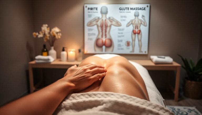 how to massage glutes