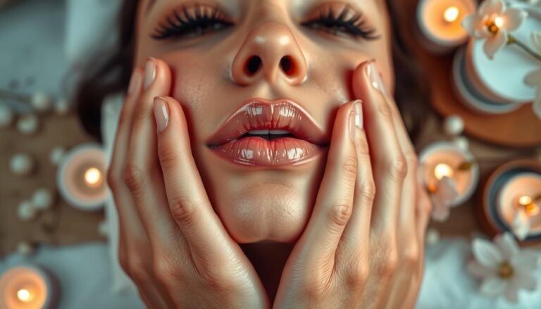 how to massage lips after filler