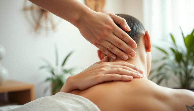 how to massage the trapezius muscle