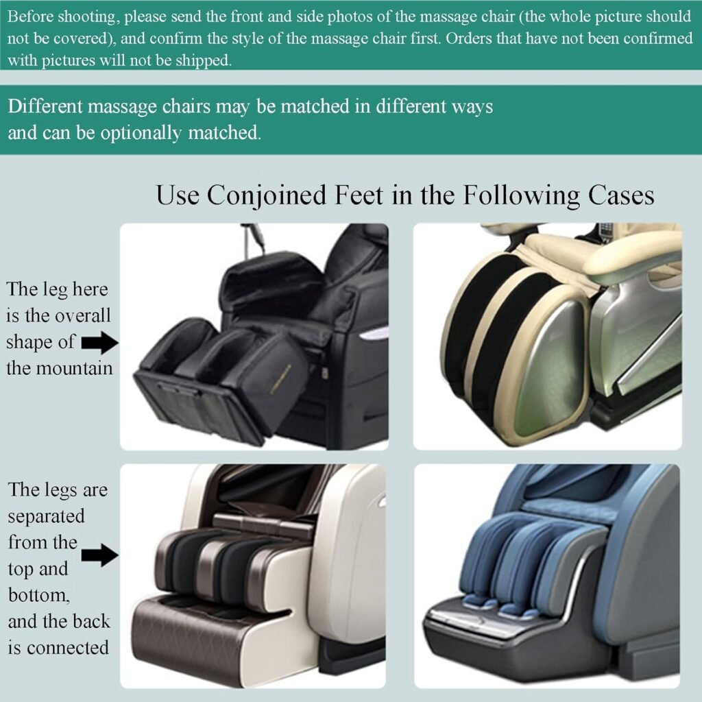 Massage Chair Cover Protector, Full Body Zero Gravity Chair Covers, Shiatsu Massage Recliner Chair dustproof Cover,Covers for pet,cat and Dog Scratch Proof,Suit 3,Package 1