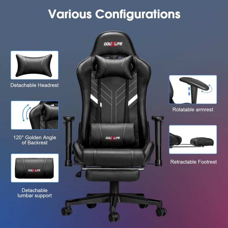 Massage Gaming Chair 7-Point Review
