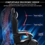 Rgb Gaming Chair With Led Lights And Massage Ergonomic Computer Gaming Chair With Footrest High Back Video Game Chair Wi 2 150x150