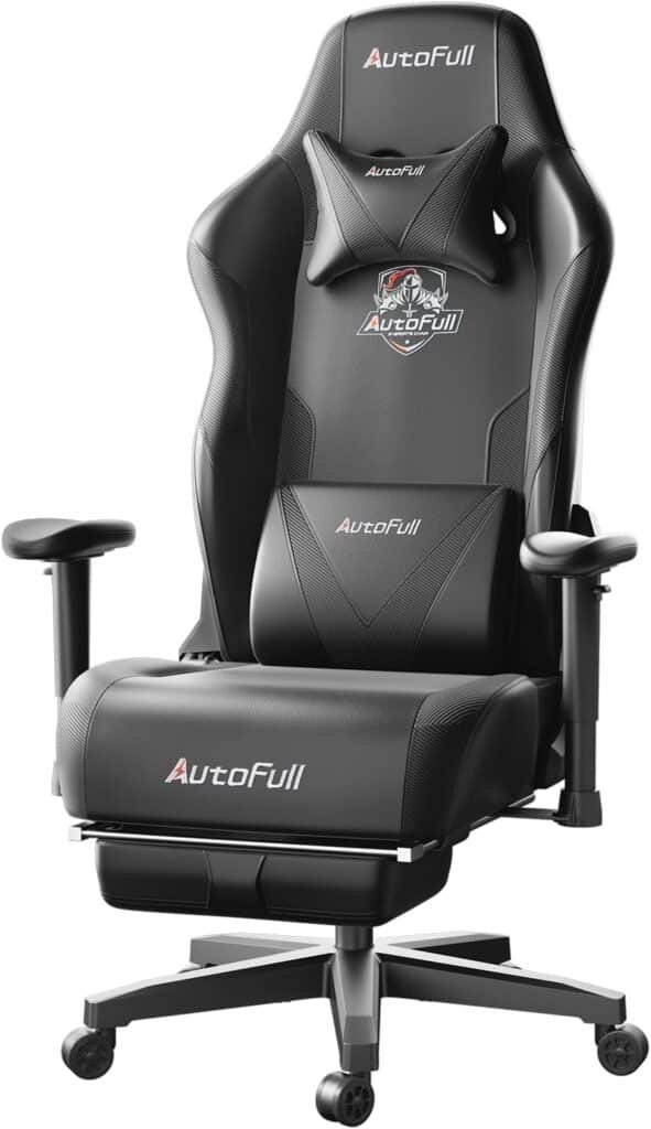 Autofull C3 Gaming Chair Ergonomic Wingless Cushion Computer Chairpu Leather Racing Style Office Chair With Lumbar Suppo 591x1024