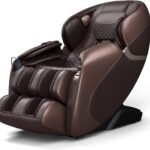 Costway Massage Chair Full Body Zero Gravity Massage Recliner With 12 Auto Modes 53 Inch Sl Track 28 Airbags Thai Stretc 150x150