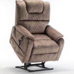 Electric Power Lift Relax Velvet Sofa Recliners Chair Living Room Furnituregerman Okin Motorwith8 Point Vibration5 Modes 2 150x150