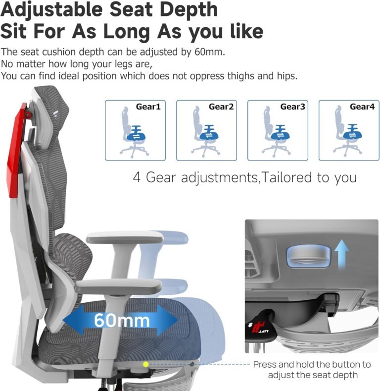 Ergonomic Gaming Chair with Footrest Review