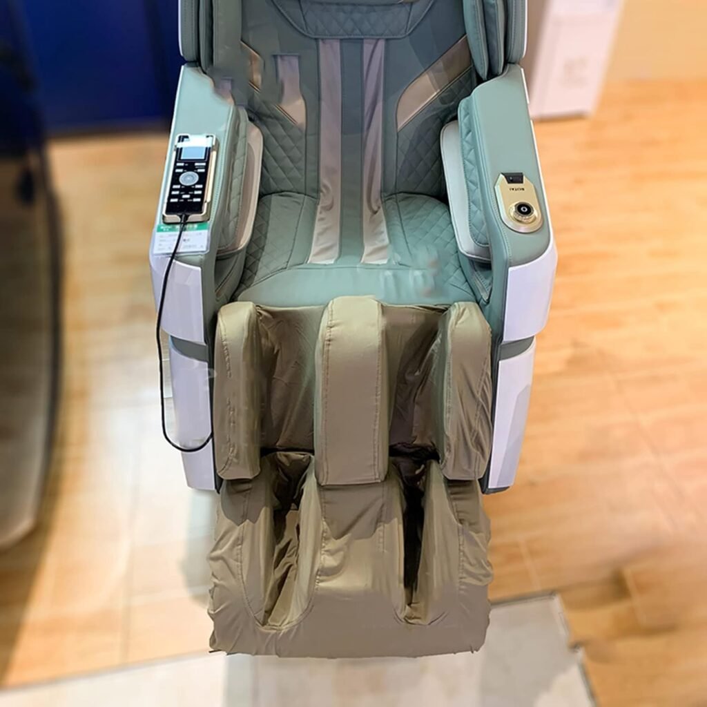 FBKPHSS Full Body Massage Chairs Recliner Cover, Zero Gravity Chair Cover Scratch Resistant Washed Stretch Cloth Furniture Dustproof Covers Fits Most Massage Chairs,Khaki,Full Body
