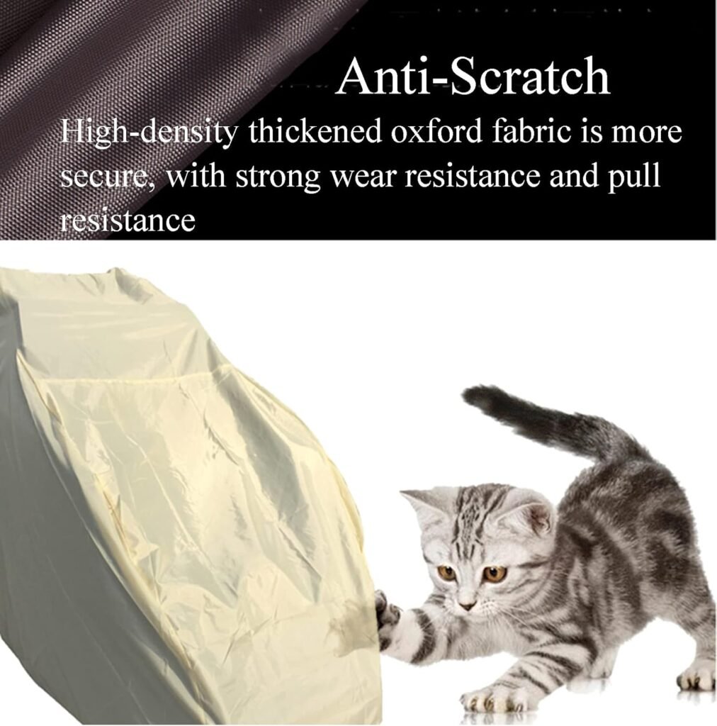 FBKPHSS Full Body Shiatsu Massage Chair Cover, Zero Gravity Recliner Chair Protector Cover Sunscreen Aluminum Film Material with Zipper Dust-Proof Cover,Silver,140 * 170 * 100cm
