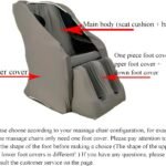 Fbkphss Massage Chair Cover Full Body Shiatsu Massage Chair Protective Cover Washable Stretch Fabric Dustproof Massage C 1 150x150