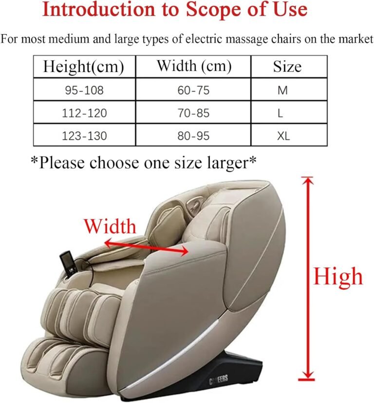 FBKPHSS Upgraded New Massage Chair Cover Review