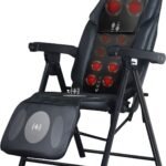 Folding Massage Chair With Heat Fr M25d Full Body Massage Portable Adjustable Backrest Height Neck Position Suitable For 150x150