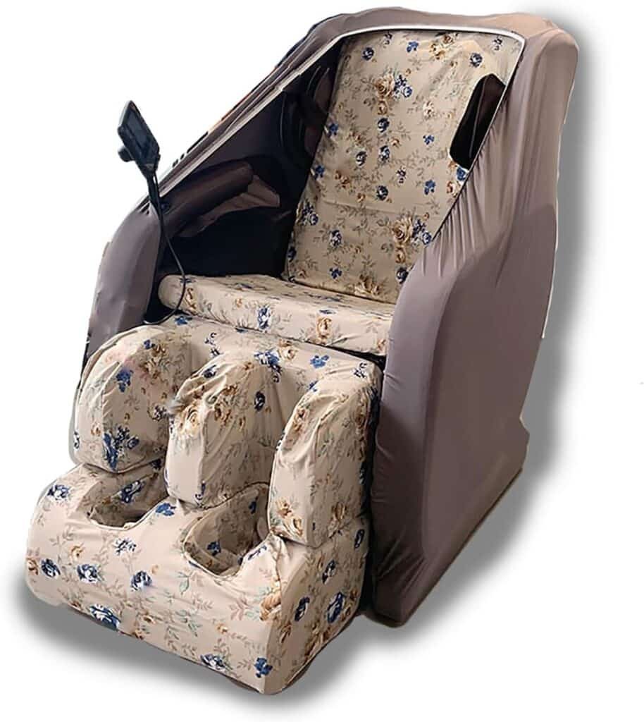 Full Body Shiatsu Massage Chair Cover, Zero Gravity Massage Chair Recliner Cover, Washable Sweat-Resistant Stretch Fabric Sofa Covers, Body+Foot+External Cover,C,Patch Style Full Body Shiatsu Massage Chair Cover, Zero Gravity Massage Chair Recliner Cover, Washable Sweat-Resistant Stretch Fabric Sofa Covers, Body+Foot+External Cover,C,Patch Style