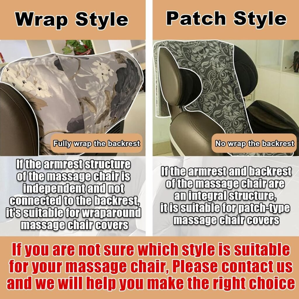 Full Body Shiatsu Massage Chair Cover, Zero Gravity Massage Chair Recliner Cover, Washable Sweat-Resistant Stretch Fabric Sofa Covers, Body+Foot+External Cover,C,Patch Style Full Body Shiatsu Massage Chair Cover, Zero Gravity Massage Chair Recliner Cover, Washable Sweat-Resistant Stretch Fabric Sofa Covers, Body+Foot+External Cover,C,Patch Style