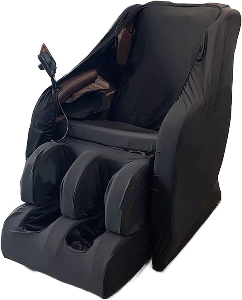 Full Body Shiatsu Massage Chair Dust Protection Covers, Zero Gravity Chair Covers, Thickened Wear-Resistant Fabric for pet,cat and Dog Scratch Proof,F,Patch Style