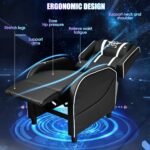 Homgx Gaming Recliner Chair Ergonomic Pc Computer Chair Wmassage Function Cushion Modern Racing Style Single Lounge Sofa 3 150x150