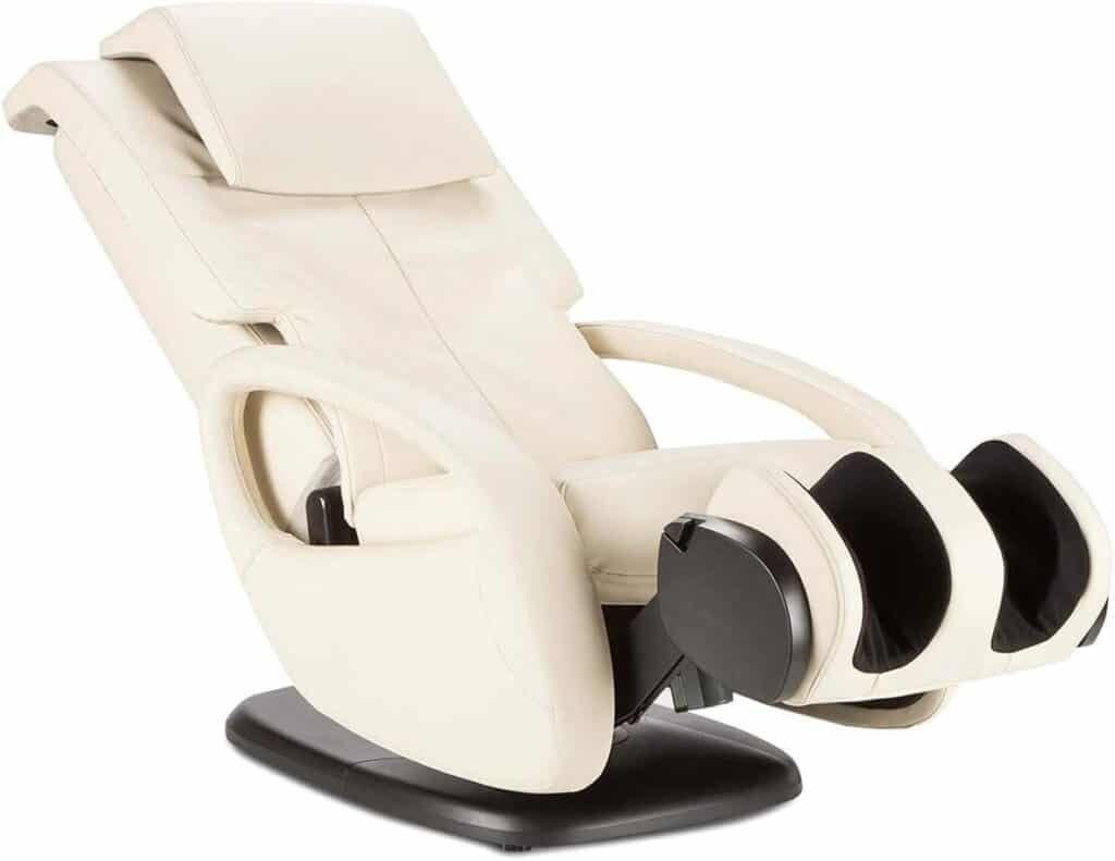 Human Touch WholeBody 5.1 Full Body Massage Chair Recliner Living Room Chair w/ Retractable Ottoman- Personal Professional-Grade Stress + Muscle Pain Relief for Foot Leg Back Neck Massager - Bone