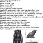 Luxury Leisure Massage Chair Massage Chair Szk Y608 Electric Sofa Intelligent Zero Gravity Automatic Heating System Easy 150x150